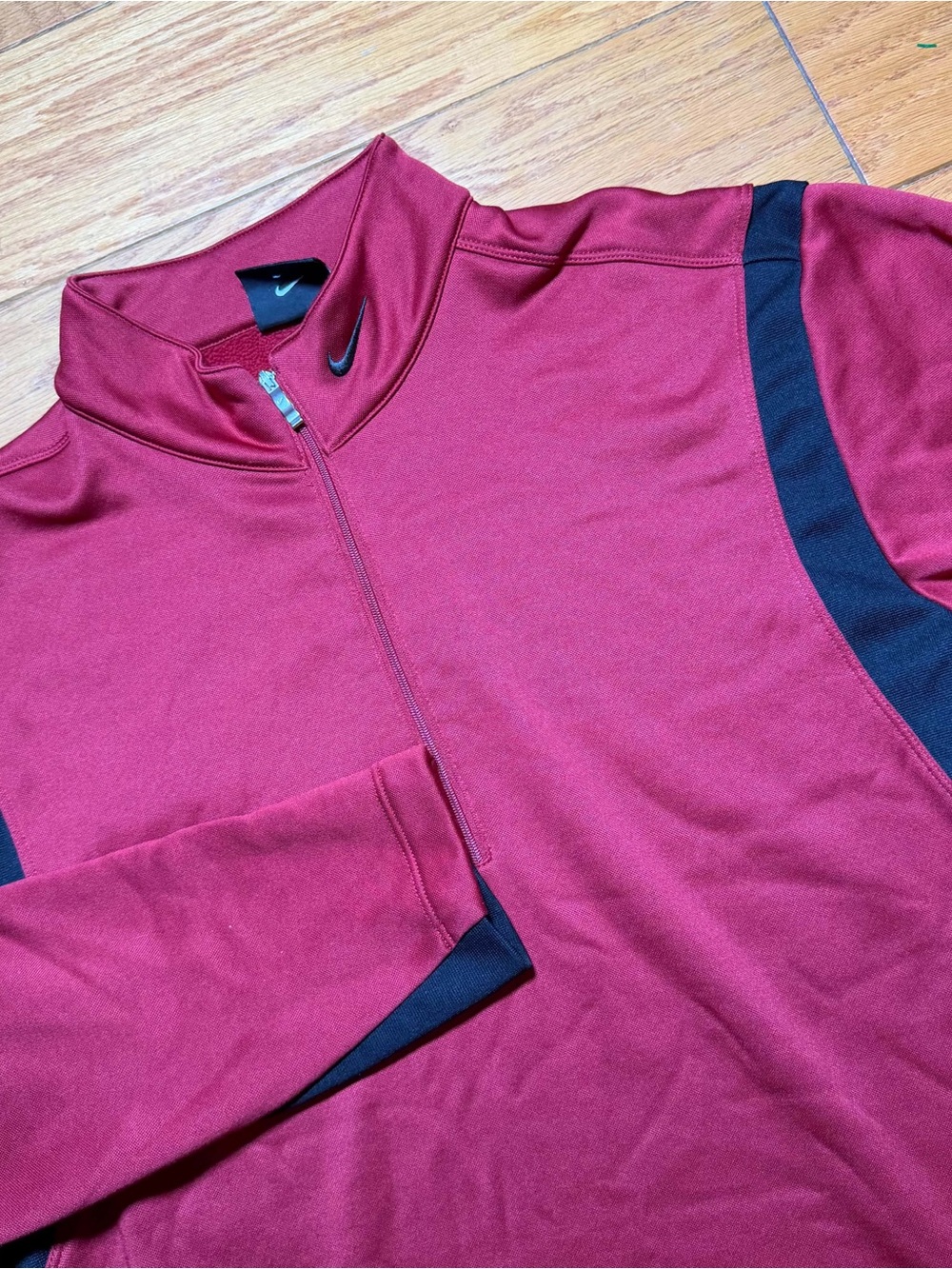 Nike Golf Therma Fit 1/4 Zip Pullover Men’s Small Red